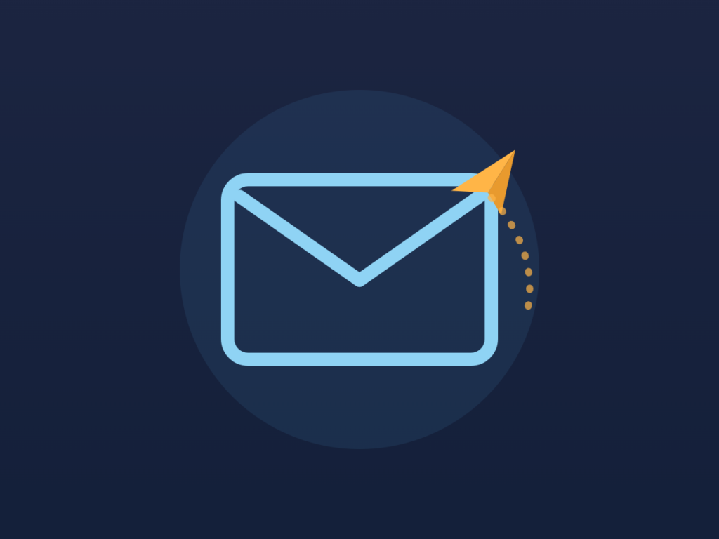 Icona di una busta: scrivimi una email